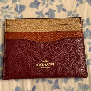 Coach card wallet